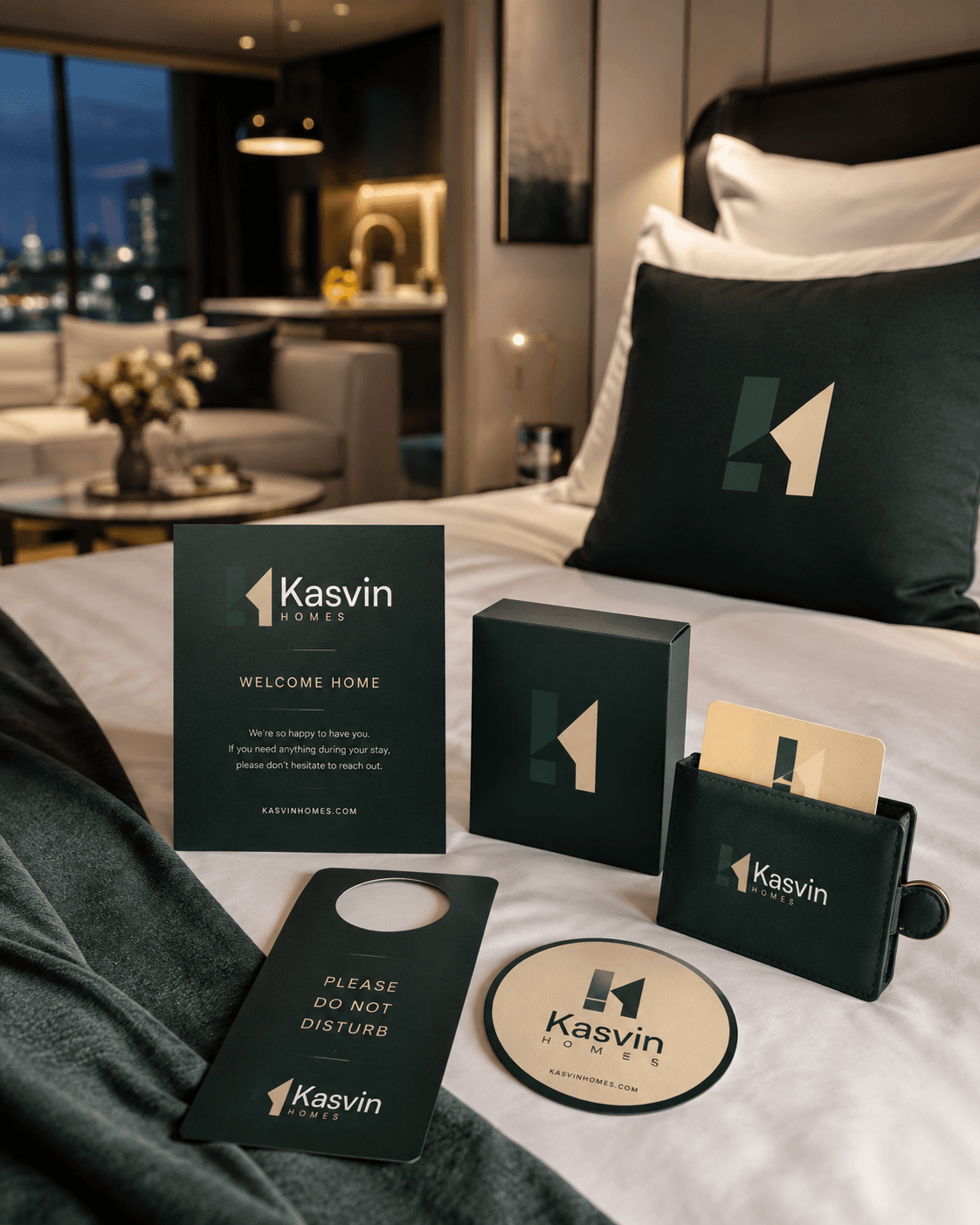 Kasvin Homes room collateral mockup